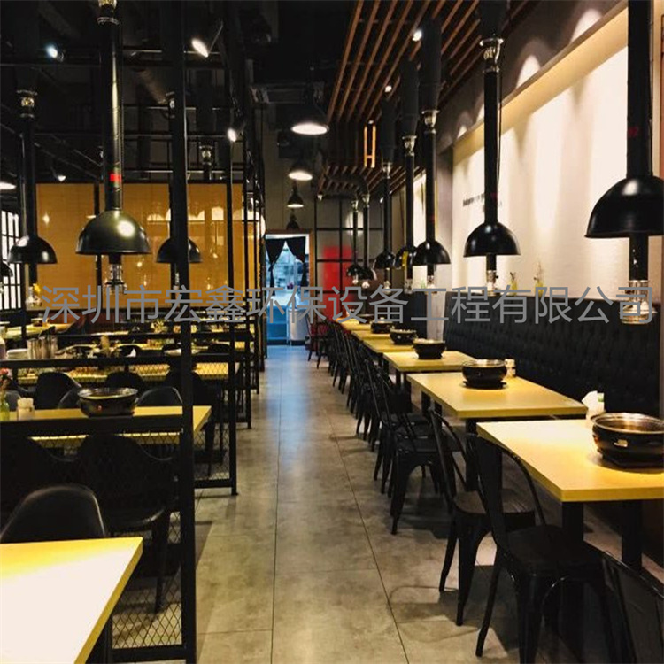 南山烤肉店排烟管道安装 南山安装烤肉店排烟管道 南山排油烟风管安装公司