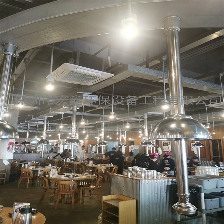 南湖烤肉店排烟管道安装 南湖安装烤肉店排烟管道 南湖排油烟风管安装公司